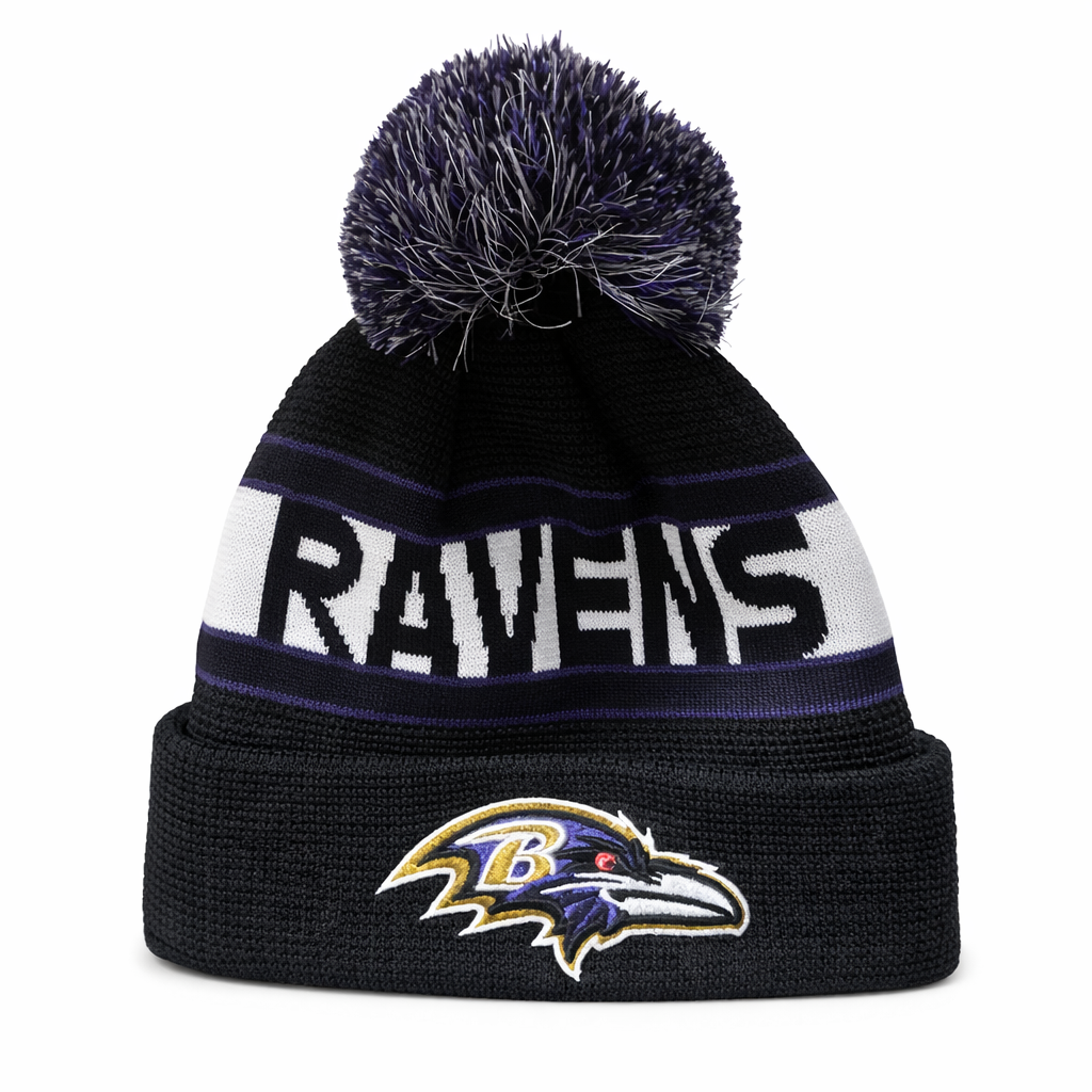 Baltimore Ravens Beanie Hat